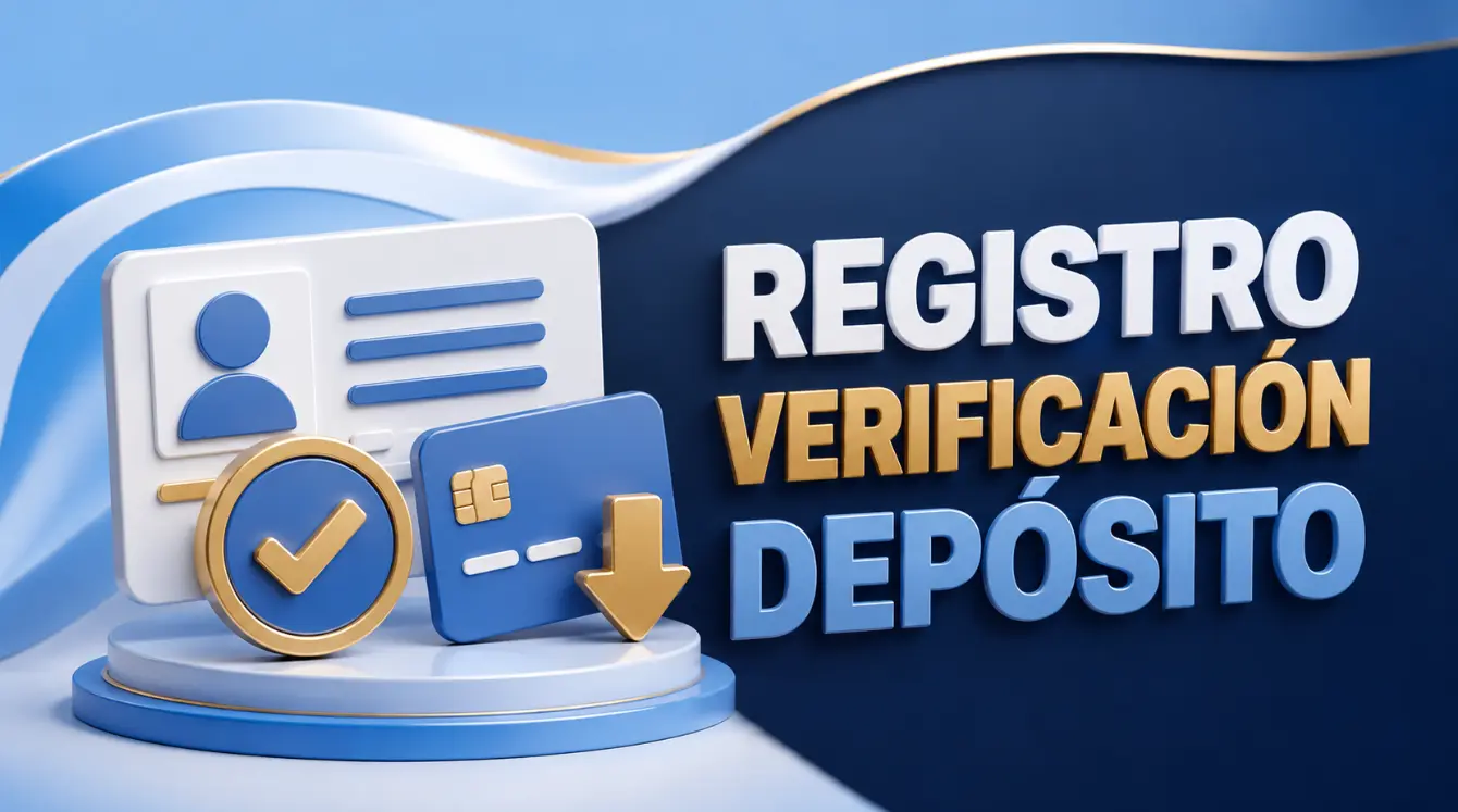 Registro verificación y primer depósito